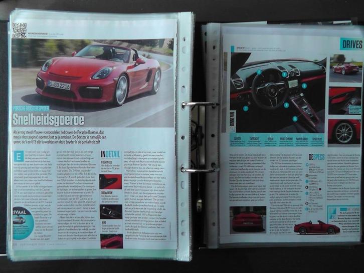 Porsche Boxster 981 Spyder ? Eerst 14x autotest lezen, Boeken, Auto's | Folders en Tijdschriften, Gelezen, Ophalen
