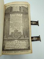 Bijbel met zilveren sloten, T.T. IJsbrandy, Lemmer, 1833, Antiek en Kunst, Verzenden, Bijbel
