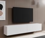 Tv meubel wit, Huis en Inrichting, Kasten | Televisiemeubels, 150 tot 200 cm, Ophalen of Verzenden, Zo goed als nieuw, Minder dan 100 cm