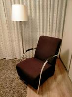 Vintage Bruine Fauteuil, Huis en Inrichting, Fauteuils, Ophalen, Zo goed als nieuw, 75 tot 100 cm, 50 tot 75 cm