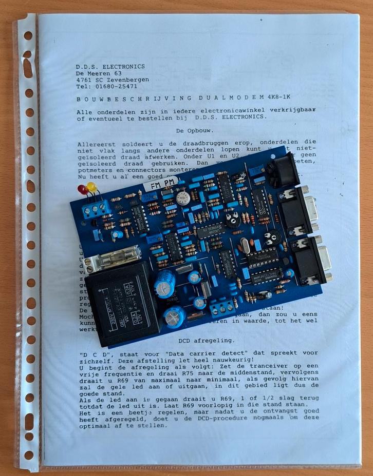 Dual modem 4K8 en 1K, Telecommunicatie, Zenders en Ontvangers, Zo goed als nieuw, Ophalen of Verzenden