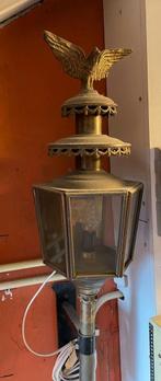 Koperen stal lantaarn met adelaar, Ophalen of Verzenden
