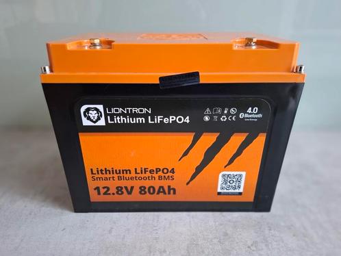 LIONTRON LITHIUM accu LIFEPO4 LX SMART BMS 12,8 V 80Ah, Caravans en Kamperen, Camper-accessoires, Nieuw, Ophalen of Verzenden