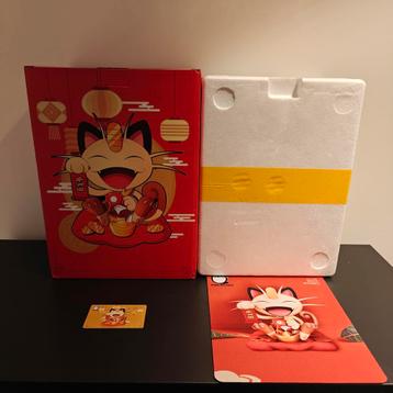 Pokemon Meowth Statue Egg Studio Pokémon Figure Figuur - 1 beschikbaar voor biedingen
