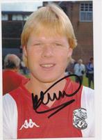 RONALD KOEMAN Ajax Amsterdam FOTO ECHTE handtekening, Verzenden, Zo goed als nieuw, Ajax, Overige typen