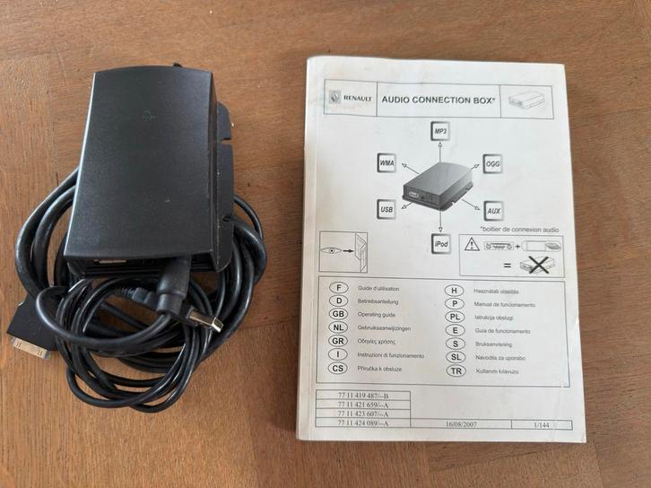 Renault Audio Connection Box, Auto-onderdelen, Elektronica en Kabels, Renault, Gebruikt, Ophalen of Verzenden