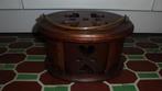 ovalen houten stoof 30x23H17cm, Antiek en Kunst, Antiek | Woonaccessoires, Ophalen of Verzenden