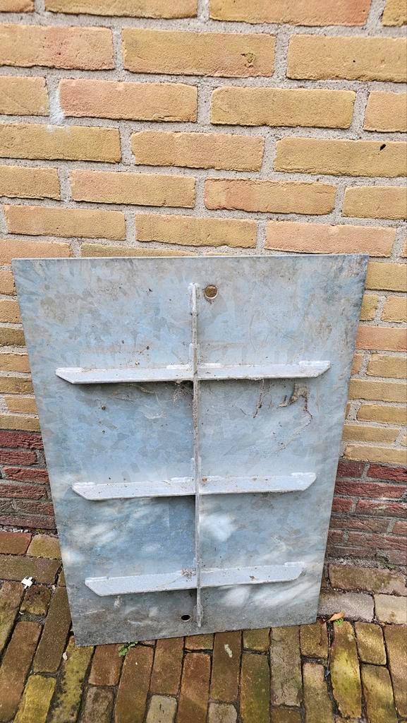 Traanplaat PWN Waterleiding Putdeksel 58x91cm, Doe-het-zelf en Verbouw, Metalen, Ophalen
