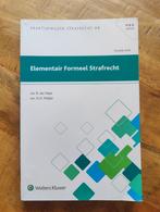 R. ter Haar - Elementair formeel strafrecht, Ophalen of Verzenden, Zo goed als nieuw, R. ter Haar; G.H. Meijer