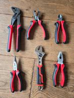 Set van diverse tangen en verstelbare moersleutel, Ophalen, Gebruikt