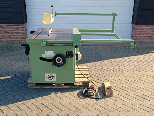 Professionele harwi zaagtafel cirkelzaagmachine afkortzaag, Doe-het-zelf en Verbouw, Gereedschap | Zaagmachines, Zo goed als nieuw