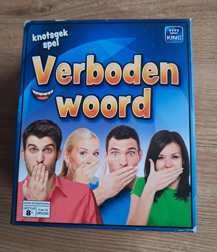 Verboden Woord, Hobby en Vrije tijd, Gezelschapsspellen | Kaartspellen, Zo goed als nieuw, Ophalen