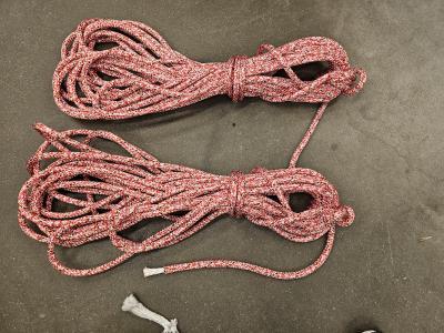 Lijn D2 Club 22 14 mm rood (25 M), Watersport en Boten, Bootonderdelen, Gebruikt