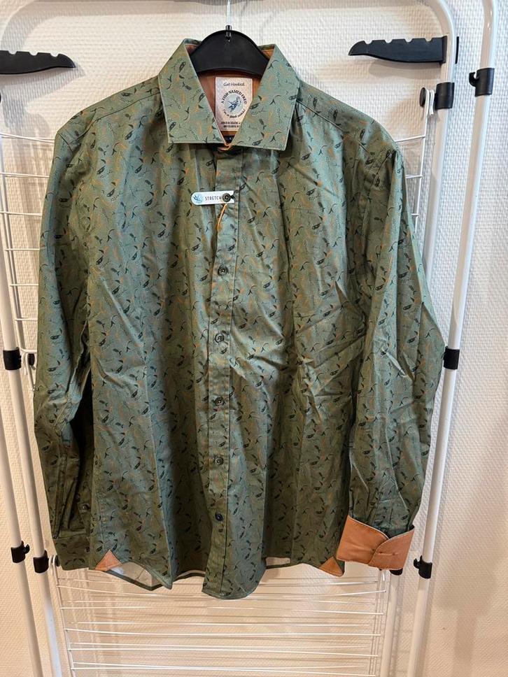Diverse nieuwe overhemden, polos en zwembroeken van a fish, Kleding | Heren, Overhemden, Nieuw, Overige halswijdtes, Overige kleuren