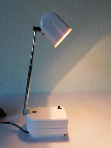 Vintage telescooplamp Hanne van Kwantum, in wit, nieuw beschikbaar voor biedingen
