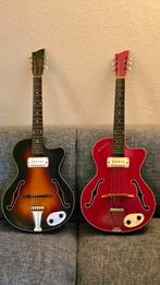 2 Vintage Venlonia Archtop Gitaren - Mint Conditie, Ophalen, Zo goed als nieuw, Hollow body, Overige merken