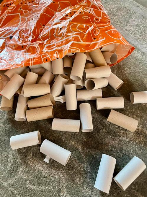 Wc rollen ( gratis), Hobby en Vrije tijd, Knutselen, Zo goed als nieuw, Materiaal, Ophalen of Verzenden