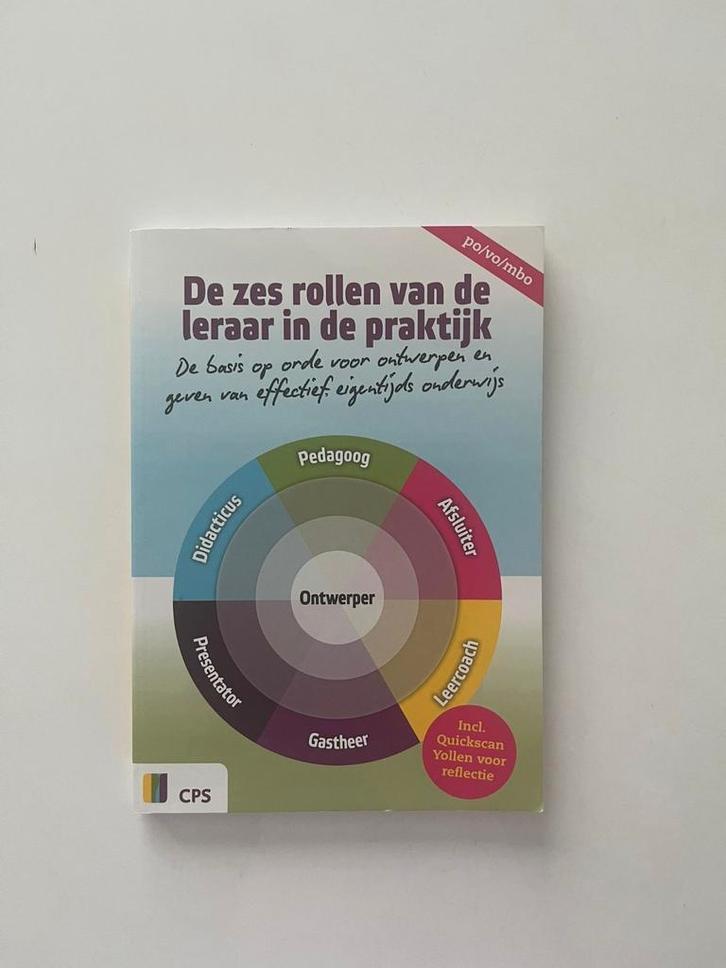 De zes rollen van de leraar in de praktijk, CPS, Boeken, Studieboeken en Cursussen, Nieuw, HBO, Ophalen of Verzenden