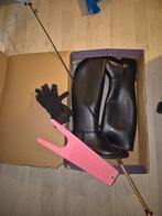 Paardrij laarzen en helm, Ophalen of Verzenden, Zo goed als nieuw, Dressuur