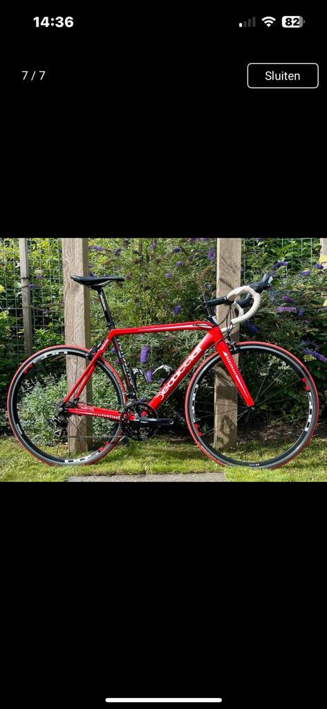 Mooie goede racefiets (italiaans merk), Fietsen en Brommers, Fietsen | Racefietsen, Zo goed als nieuw, Heren, Overige merken, Meer dan 20 versnellingen