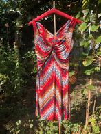 Soepelvallend jurkje met rode tinten, Kleding | Dames, Dass en Co Paris, Ophalen of Verzenden, Zo goed als nieuw, Maat 36 (S)