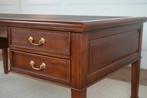 Klassiek Engels bureau 185x95 NIEUW (schrijftafel), Ophalen of Verzenden, Nieuw, Bureau