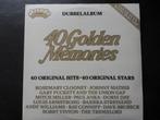 40 Golden Memories - Various (2-LP), Cd's en Dvd's, Vinyl | Verzamelalbums, Ophalen of Verzenden, Gebruikt, Pop