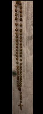 Paternoster van hout …. 1.14 cm lang, Antiek en Kunst, Antiek | Religie, Ophalen of Verzenden