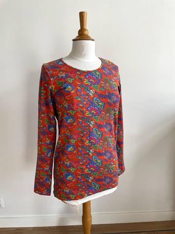 Oilily: Nieuw veelkleurig shirt; lange mouw. Maat M/L beschikbaar voor biedingen