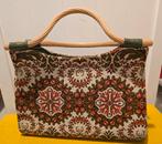 Mooi geborduurde handtas (vintage/retro), Antiek en Kunst, Ophalen of Verzenden