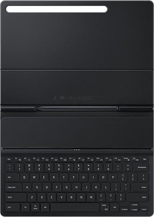 Samsung Keyboard - Tab S7+ / Tab S7+ FE / S8+ - Zwart, Computers en Software, Tablet-hoezen, Zo goed als nieuw, Bescherming voor- en achterkant