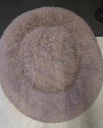 Grote, pluche, beige hondenmand of kattenmand, 1m, Dieren en Toebehoren, Hondenmanden, Ophalen of Verzenden, Gebruikt, Pluche