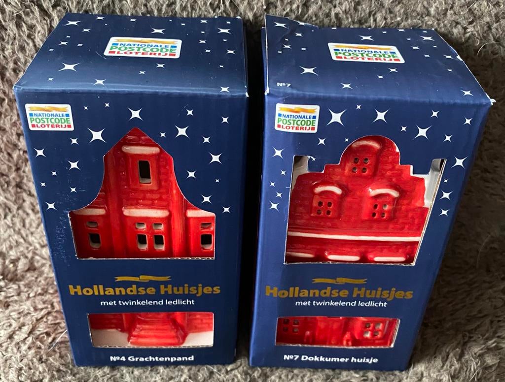 Nationale Postcodeloterij Huisjes, Diversen, Kerst, Ophalen of Verzenden, Zo goed als nieuw