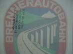 sticker oud Brenner Autobahn raamsticker auto truck reizen, Verzenden, Zo goed als nieuw, Bedrijf of Vereniging