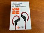 Draadloze sport oordopjes bluetooth nieuw, Ophalen of Verzenden, Nieuw, Bluetooth