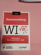 Examenoverzicht Wiskunde B VWO  samenvatting, Nieuw, Wiskunde B, VWO, Ophalen