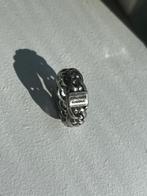 Buddha to buddha ring maat 19, Sieraden, Tassen en Uiterlijk, Ringen, Gebruikt, Heer, Ophalen of Verzenden, Zilver