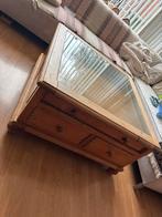 Mooie Eiken Salontafel, Ophalen, Gebruikt, 100 tot 150 cm, Eikenhout