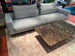 Zgan Flexform Campaniello 95x280cm 4zits sofa np € 10.000,-, 250 tot 300 cm, Rechte bank, Ophalen of Verzenden, Metaal