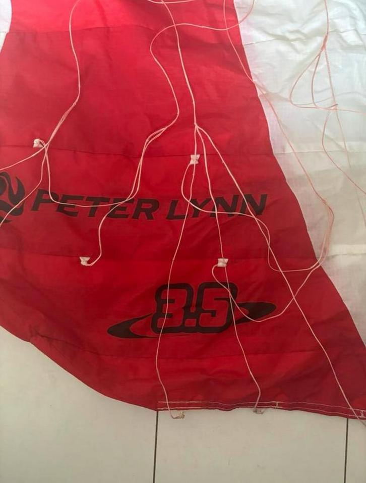 Peter Lynn Reactor 3.5 Powerkite – Compleet en in topstaat!, Sport en Fitness, Vliegeren, Zo goed als nieuw, Vierlijns, Ophalen of Verzenden