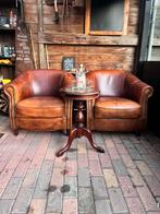 Set chesterfield clubfauteuils van Joris, Gebruikt, Chesterfield, Ophalen of Verzenden, 75 tot 100 cm