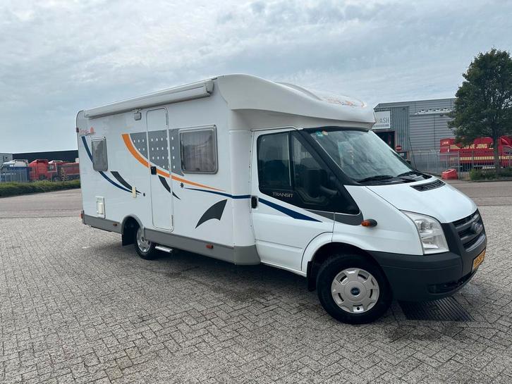 Ford Capron, Caravans en Kamperen, Campers, Particulier, tot en met 3, Half-integraal, Ford, Diesel, Handgeschakeld, L-zit, 6 tot 7 meter