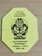 Vastenavend Sluiting kaartje 1977, Ophalen, Zo goed als nieuw
