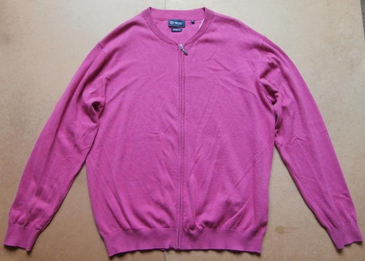 Bartlett & Walker Comfort fit winter zomerjas sweater katoen, Kleding | Heren, Truien en Vesten, Nieuw, Overige maten, Roze, Ophalen of Verzenden