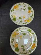 Villeroy & Boch Geranium dinerborden - 2 stuks, Ophalen of Verzenden