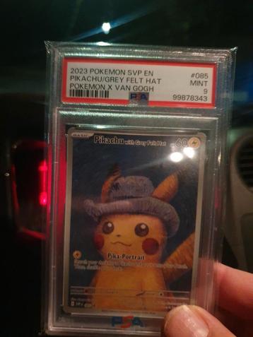 Psa 9 pokemon van goch pikachu  beschikbaar voor biedingen