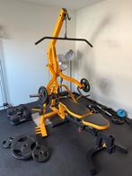 POWERTEC HOME GYM 145 KG, Ophalen, Zo goed als nieuw, Benen, Krachtstation