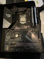 ASUS ROG Strix Z390-E en Corsair 32 GB DDR4-2666 met CPU, Ophalen, Gebruikt, Intel, DDR4