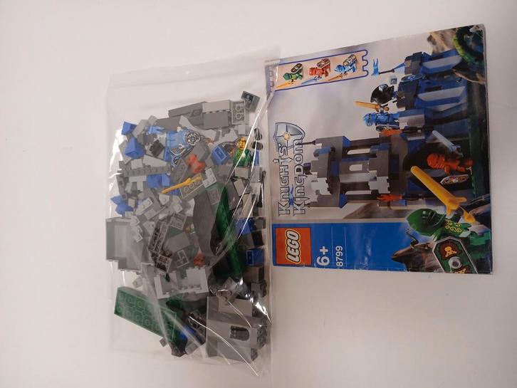 Lego 8799 knights kingdom castle 95% compleet met boekje, Kinderen en Baby's, Speelgoed | Duplo en Lego, Zo goed als nieuw, Ophalen of Verzenden