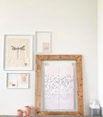 Houten lijst decoratie schilderij, Antiek en Kunst, Ophalen